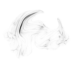 Marble Textures Mystic  Shape Card Postcard Watercolor Ink  