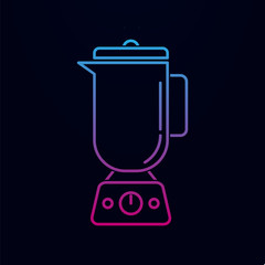 Blender nolan icon. Simple thin line, outline vector of kitchen icons for ui and ux, website or mobile application