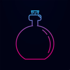 Oil bottle nolan icon. Simple thin line, outline vector of kitchen icons for ui and ux, website or mobile application