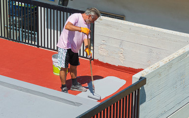 Building resins for waterproofing terraces, solving infiltration problems and making the surface...