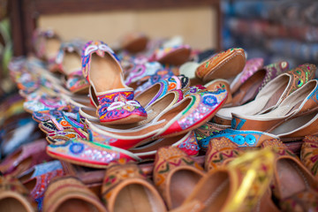 Shoe market in Dubai