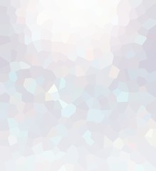 Silver precious gleaming empty background. White glare mosaic texture. Pearl glow pattern. Light crystal illustration. Diamond textured abstraction.