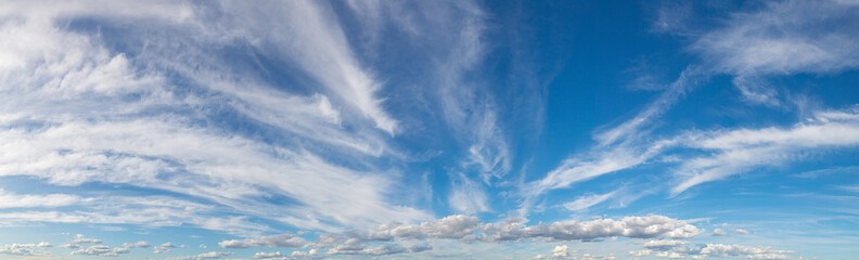 Blue sky and white clouds