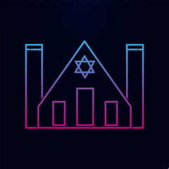 Preacher nolan icon. Simple thin line, outline vector of religion icons for ui and ux, website or mobile application