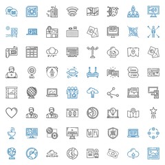 network icons set