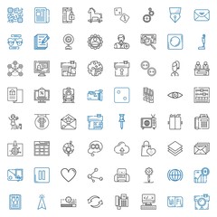 internet icons set
