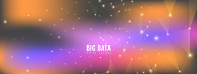 Technology Network. Cosmic Big Data Infographic. 