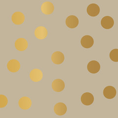 golden dots background- vector illustration
