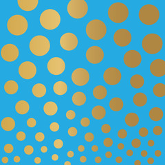 golden dots background- vector illustration