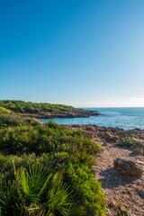 Fototapeta premium The sea in the Sierra de Irta in Alcocebre