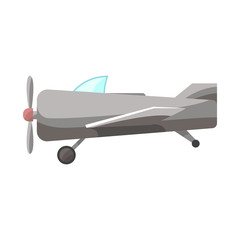Vector design of plane and old icon. Web element of plane and biplane vector icon for stock.