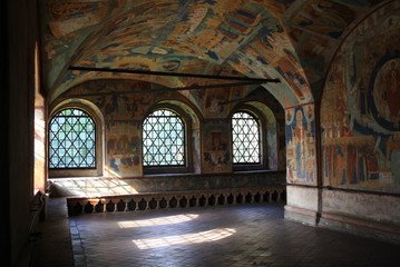 Interior of church