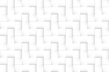 Abstract geometric white and gray color background. Vector, illustration.	