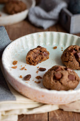 Moka Chocolate Chip Cookies