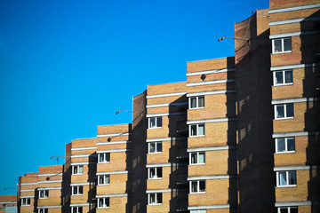 modern apartment building