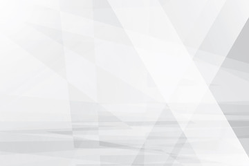 Fototapeta premium Abstract geometric white and gray color background. Vector, illustration. 