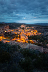 View from Alquezar one of the most beautiful towns of the country at Huesca province, Aragon, Spain.