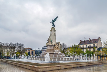 Obraz premium Monument of Sadi Carnot, Dijon, France