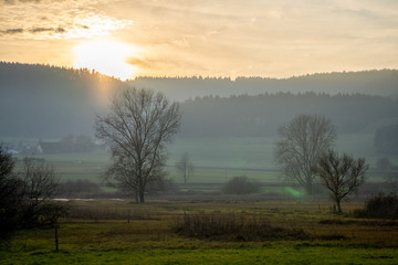 Fototapeta premium Herbst in Baden-Württemberg