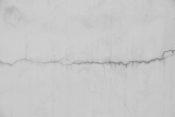 Wall concrete background. Cracked texture cement grey vintage wallpaper abstract grunge background