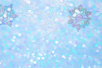 abstract colorful defocused background with festive light bokeh