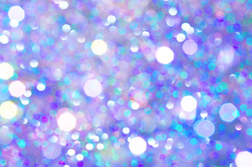 abstract colorful defocused background with festive light bokeh