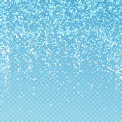 Magic stars sparse Christmas background. Subtle fl