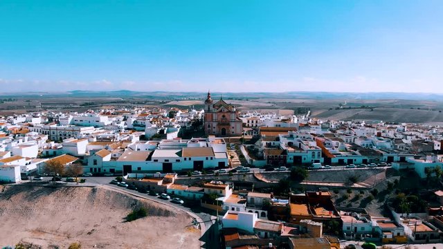 Las Cabezas De San Juan Dron 4k