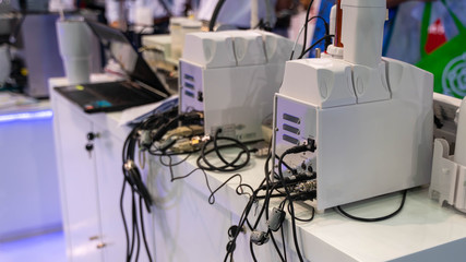 Electrical Power Supplies With Science Laboratory Instrument