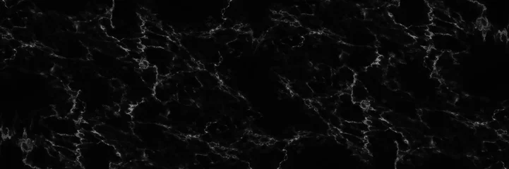 Foto auf Acrylglas Marmor horizontal elegant black marble background