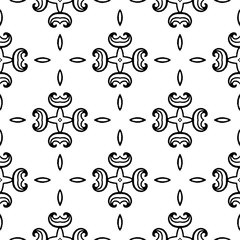 black and white batik pattern background , Batik Indonesian is a technique of wax-resist dyeing applied to whole cloth