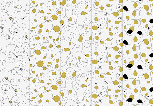 Doodle Pattern Set