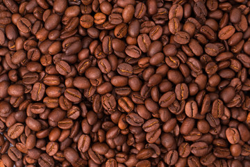 roasted coffee beans, can be used as background
