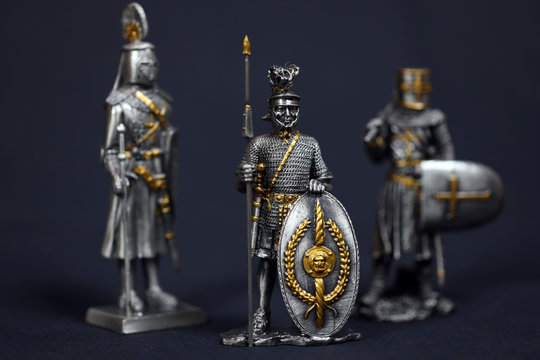 pewter soldier, traditional souvenir from Prague