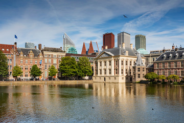 Fototapeta premium Budynki holenderskiego parlamentu w Hadze