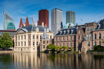 Dutch parliament buildings in The Hague