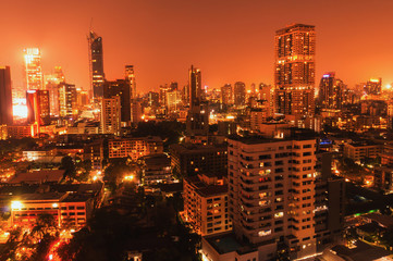 Obraz premium city at night