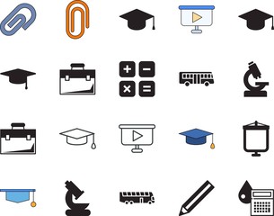 school vector icon set such as: clinical, pen, draw, information, water, drop, calculation, virus, health, play, empty, healthcare, scientist, pencil, zoom, educational, sharp, blank, creative, learn