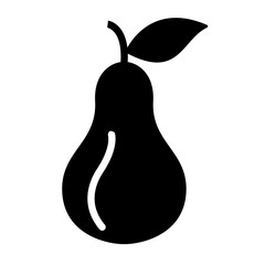 Avocado Icon Vector Simple Design