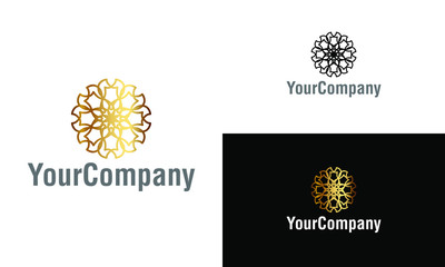 Creative ornament logo design template. Universal ornament vector logo. Creative vector emblem, for icon or design concept.