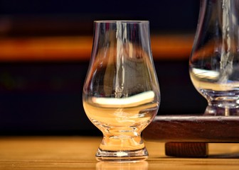 Glass cups for espresso coffee