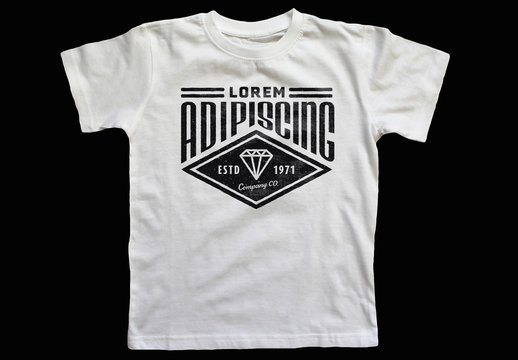Classic Logo Layout with Diamond Symbol