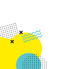 vector abstract background with geometric shapes