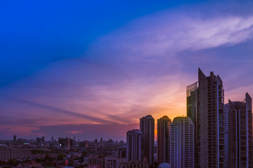 Cityscape in Bangkok