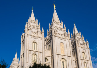 Latter Day Saints Temple Church, Salt Lake City, Utah, Unites States