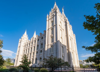 Latter Day Saints Temple Church, Salt Lake City, Utah, Unites States