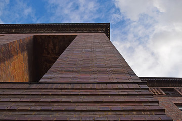 roof of an old house