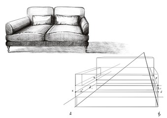 The interior of a cozy bedroom. Romance, beautiful view from the window, excellent bed linen. The enjoyment of solitude. Very want sleep not one and not one, and in General, do not want to sleep - sex