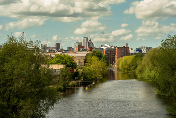 Leeds view, England, West Yorkshire