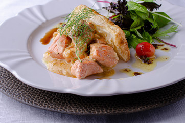 Folhado de Salmão